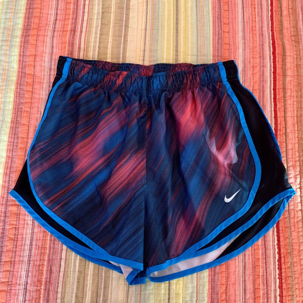 Gradient Patterned Nike Athletic Shorts - image 1